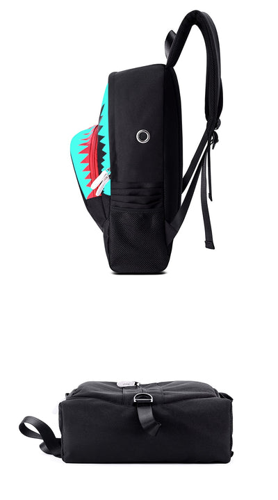 Mochila Tiburón Luminosa con Función USB - Image 9
