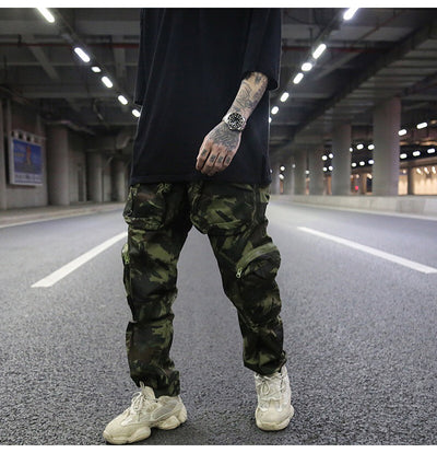 Pantalón Cargo Camuflaje con Múltiples Bolsillos - Image 6