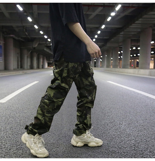 Pantalón Cargo Camuflaje con Múltiples Bolsillos - Image 8