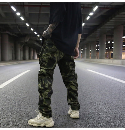 Pantalón Cargo Camuflaje con Múltiples Bolsillos - Image 9