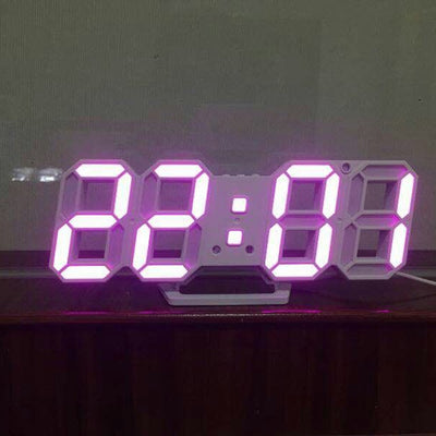 Reloj Digital de Pared 3D LED - Image 13