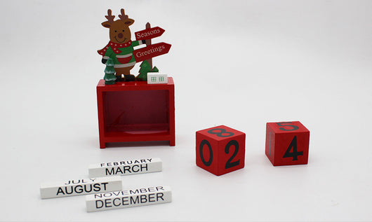 Adornos Navideños de Madera con Calendario - Image 10