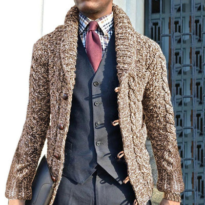Cardigan Slim Fit de Manga Larga para Hombre - Image 7