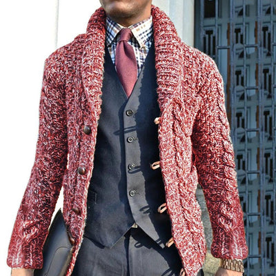 Cardigan Slim Fit de Manga Larga para Hombre - Image 8