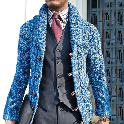 Cardigan Slim Fit de Manga Larga para Hombre - Image 9