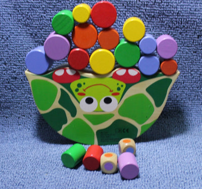 Juguete de Tortuga de Madera para Equilibrio - Image 17