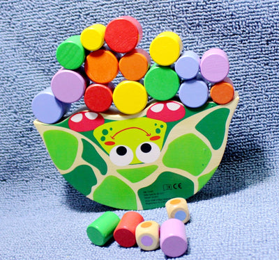 Juguete de Tortuga de Madera para Equilibrio - Image 18