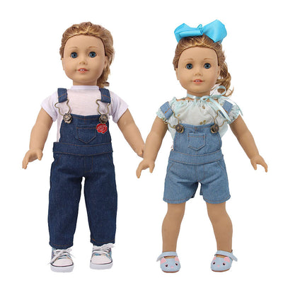 Overol de Mezclilla para Muñecas American Girl - Ropa Denim Auténtica - Image 8