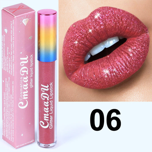 Brillo Labial Metálico Symphony - Acabado Brillante y Mate - Image 11