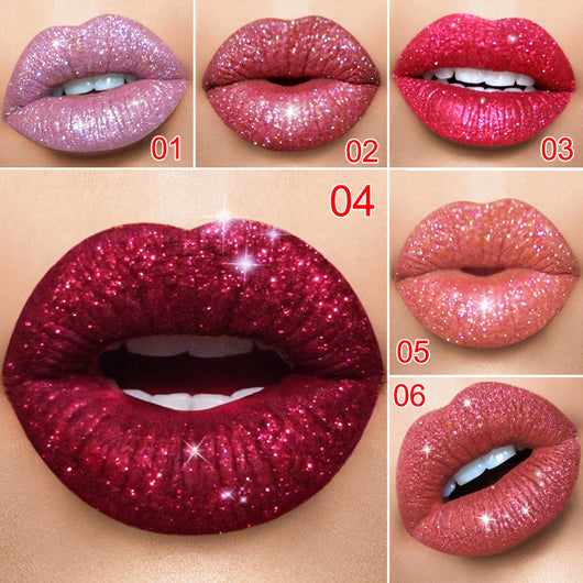 Brillo Labial Metálico Symphony - Acabado Brillante y Mate - Image 14