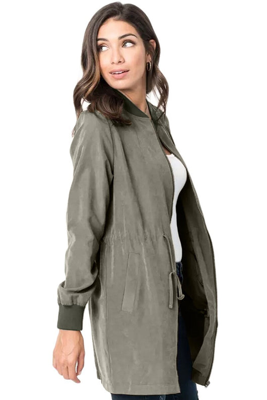 Gabardina Clásica para Mujer - Estilo Europeo y Americano - Image 9