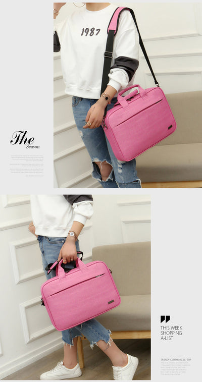 Bolsa para Laptop de Un Hombro con Protección Antichoque - Image 3