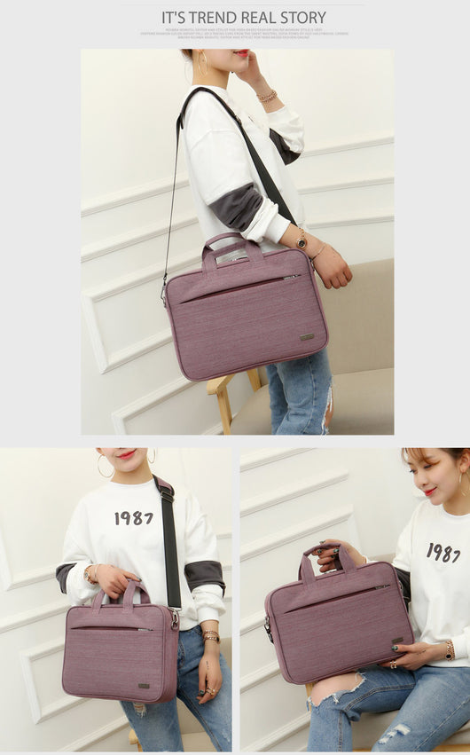 Bolsa para Laptop de Un Hombro con Protección Antichoque - Image 4