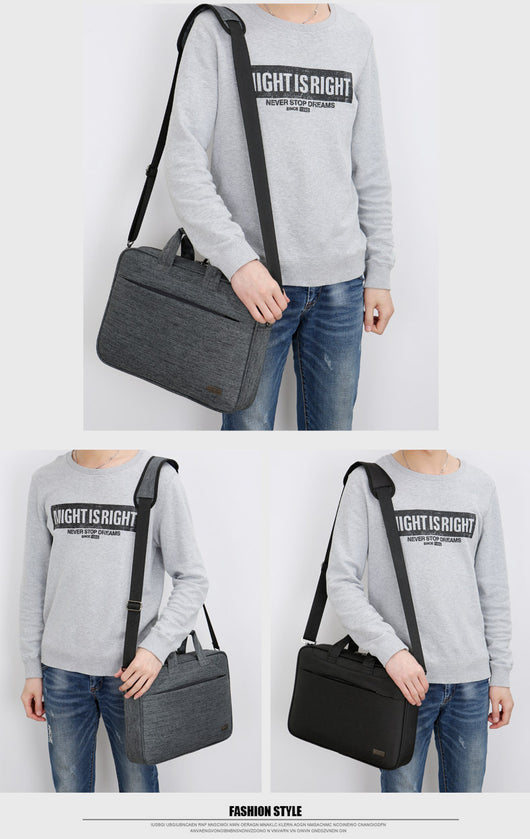 Bolsa para Laptop de Un Hombro con Protección Antichoque - Image 6
