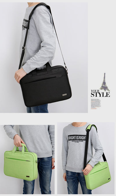 Bolsa para Laptop de Un Hombro con Protección Antichoque - Image 7