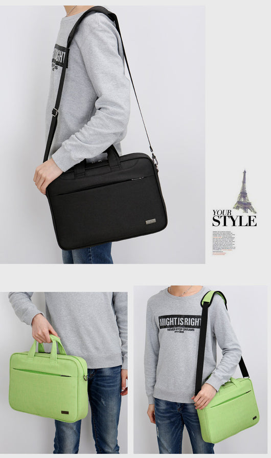 Bolsa para Laptop de Un Hombro con Protección Antichoque - Image 7