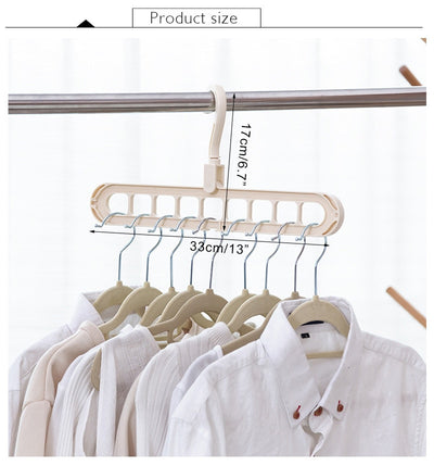 Perchero Plástico Organizador de Ropa con Gancho - Image 39