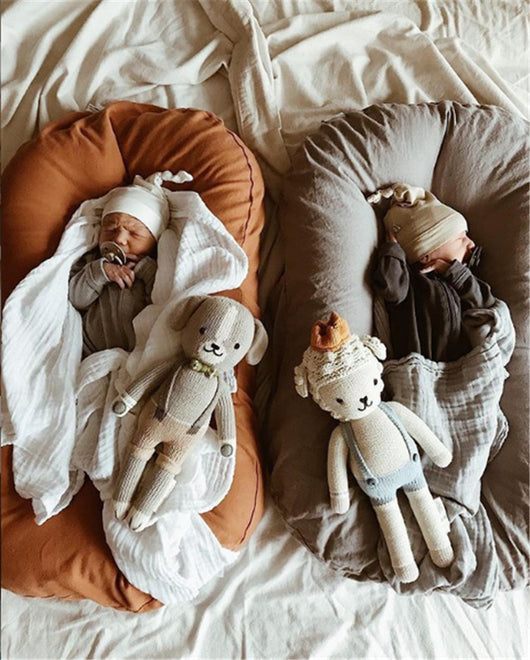 Nido Portátil para Bebé - Cuna de Algodón Premium con Almohada Integrada - Image 39