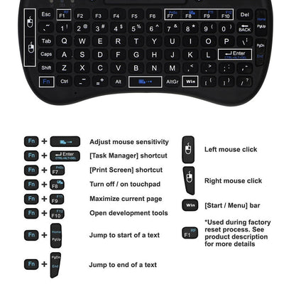 Teclado Inalámbrico Compacto - Image 17
