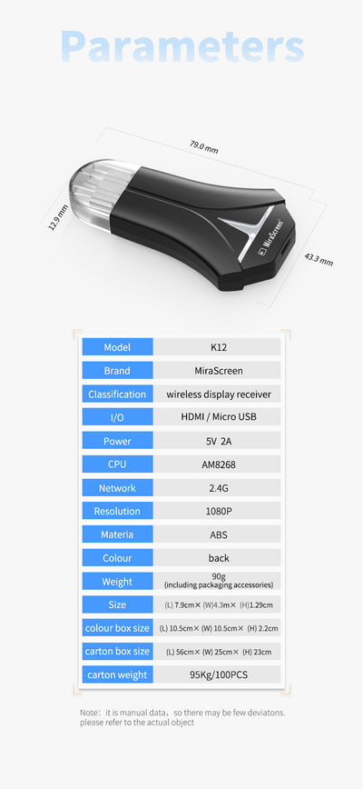 Adaptador HDMI Inalámbrico para Proyector - Espejo de Pantalla WiFi - Image 6