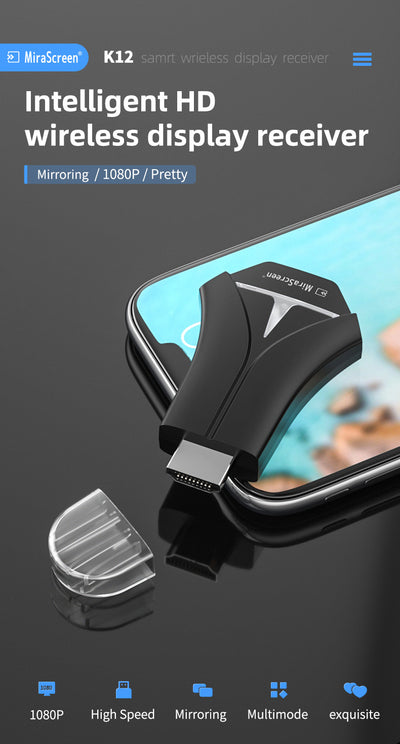 Adaptador HDMI Inalámbrico para Proyector - Espejo de Pantalla WiFi - Image 7