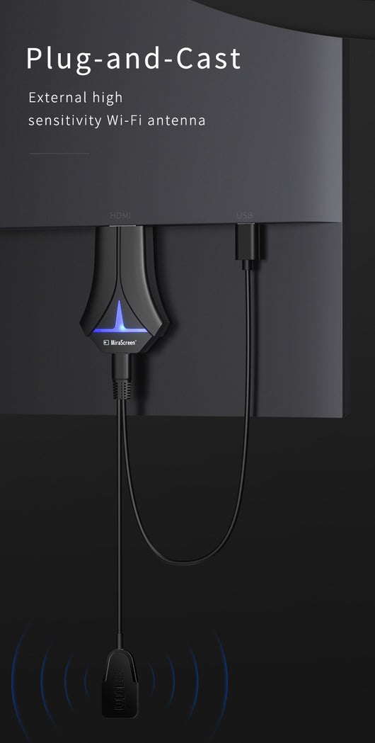 Adaptador HDMI Inalámbrico para Proyector - Espejo de Pantalla WiFi - Image 9