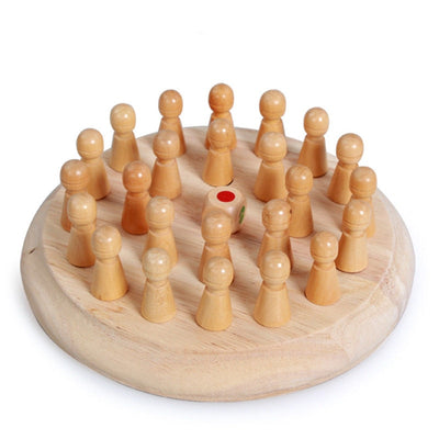 Ajedrez de Memoria en Madera - Juguete Educativo para Niños - Image 8