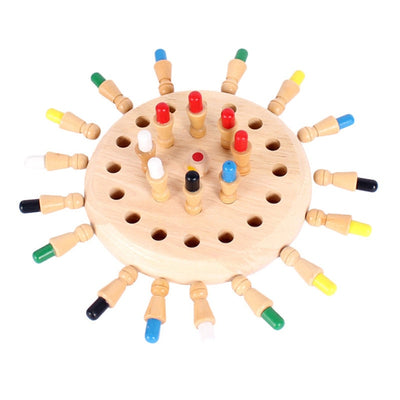 Ajedrez de Memoria en Madera - Juguete Educativo para Niños - Image 9