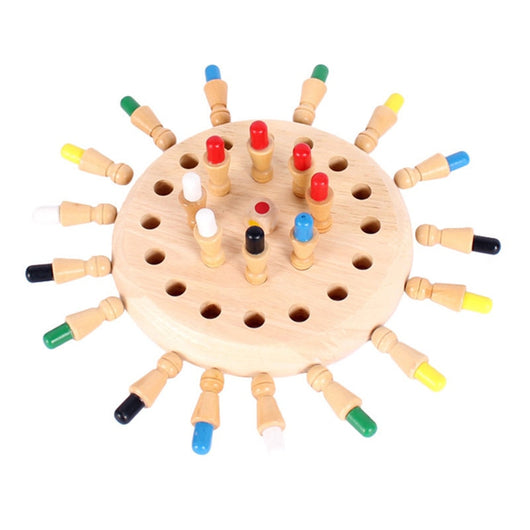 Ajedrez de Memoria en Madera - Juguete Educativo para Niños - Image 9