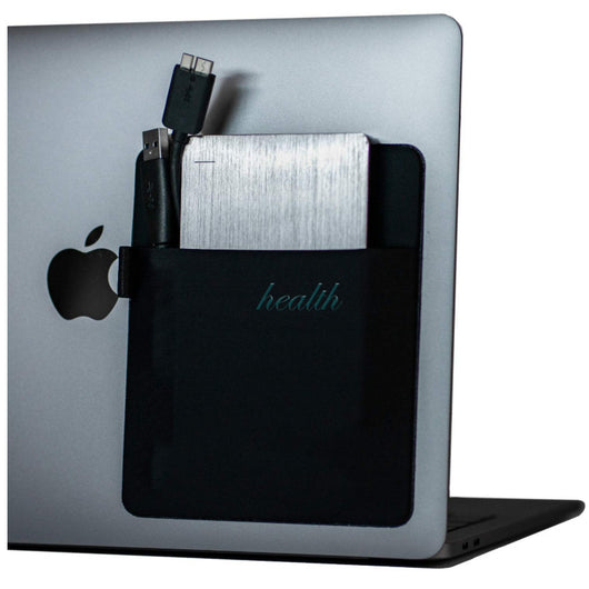 Organizador Adhesivo para Laptop - Bolsa de Almacenamiento Trasero - Image 9