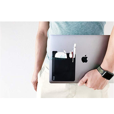 Organizador Adhesivo para Laptop - Bolsa de Almacenamiento Trasero - Image 10