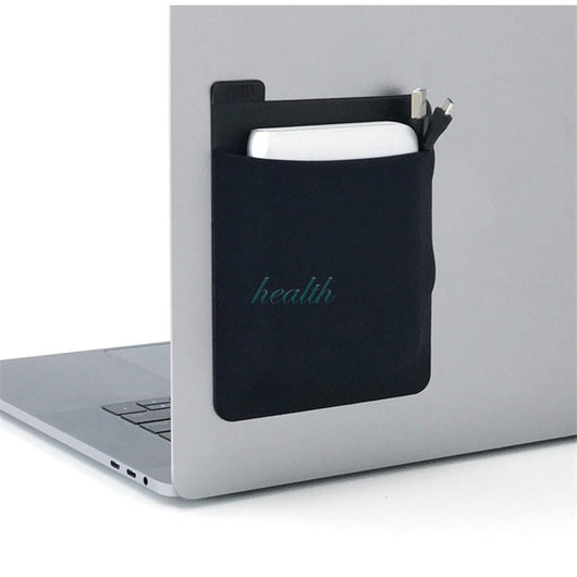 Organizador Adhesivo para Laptop - Bolsa de Almacenamiento Trasero - Image 15