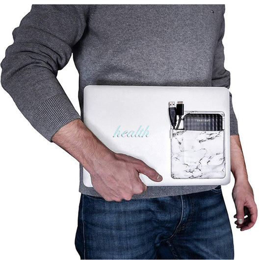 Organizador Adhesivo para Laptop - Bolsa de Almacenamiento Trasero - Image 17