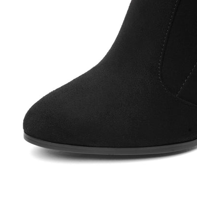 Botas Altas hasta la Rodilla con Tacón Fino Aguja y Elástico - Image 54