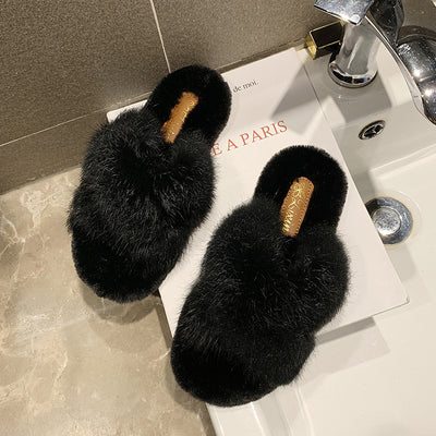 Pantuflas de Piel Cruzadas - Image 22