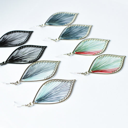 Aretes de Hojas Artesanales - Image 7