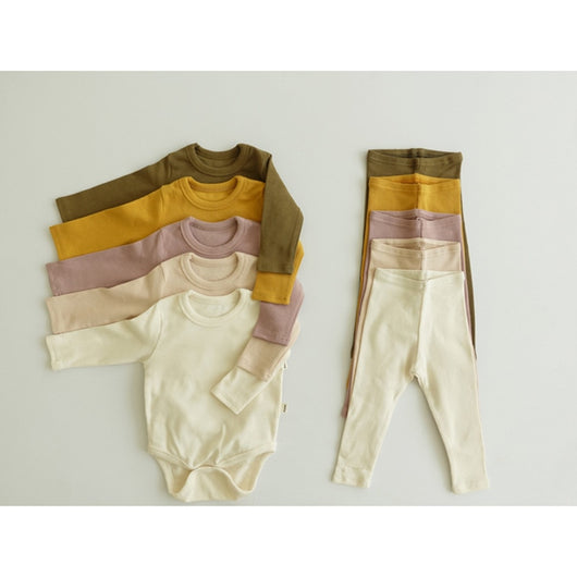 Conjunto de Pijama Otoñal para Bebé - Pantalones Largos de Algodón - Image 10