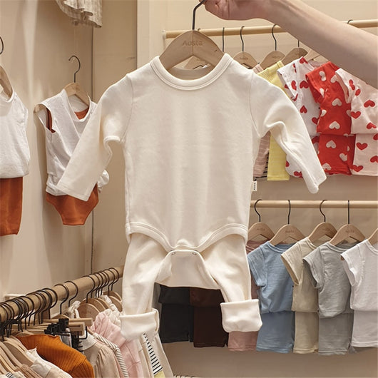 Conjunto de Pijama Otoñal para Bebé - Pantalones Largos de Algodón - Image 12