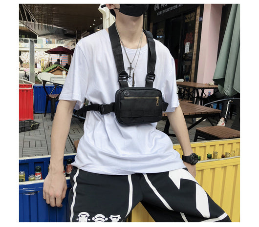 Chaleco Táctico Funcional con Mochila Pectoral para Hombre - Image 7