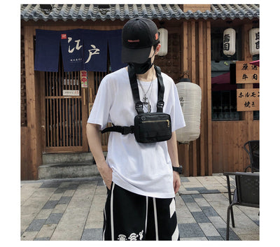 Chaleco Táctico Funcional con Mochila Pectoral para Hombre - Image 10
