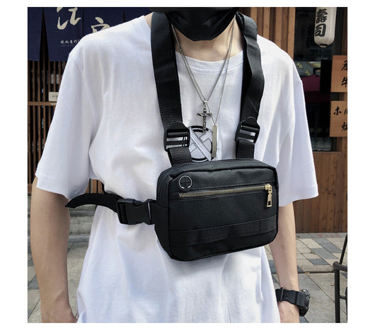 Chaleco Táctico Funcional con Mochila Pectoral para Hombre - Image 11
