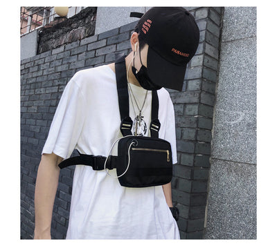 Chaleco Táctico Funcional con Mochila Pectoral para Hombre - Image 12