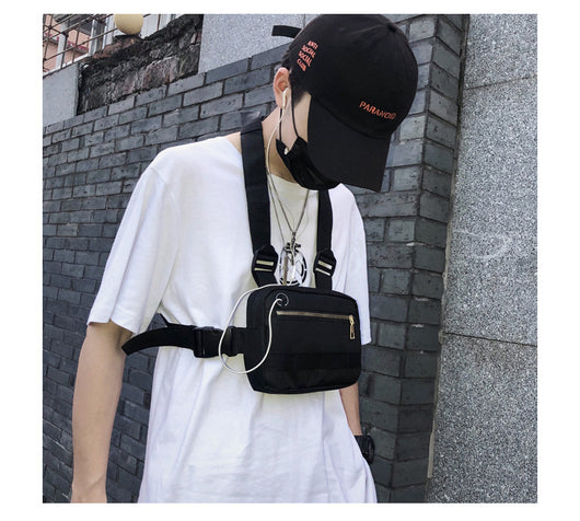 Chaleco Táctico Funcional con Mochila Pectoral para Hombre - Image 12