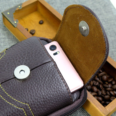 Cinturón y Bolso Multifunción de Cuero Premium para Hombre - Image 9