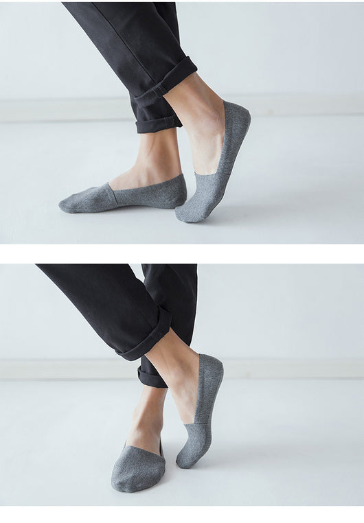 Pack 10 Calcetines Invisibles de Algodón para Hombre con Suela Antideslizante - Image 14