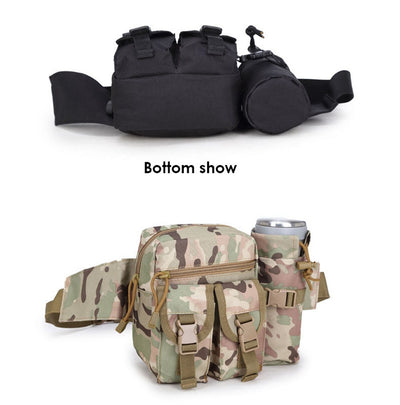 Bolsa Táctica Impermeable para Cintura con Compartimentos para Botellas - Image 24