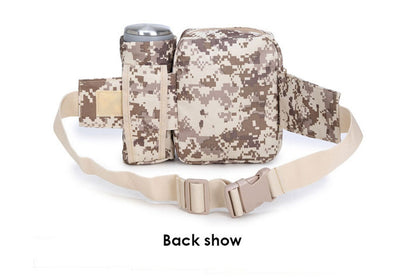 Bolsa Táctica Impermeable para Cintura con Compartimentos para Botellas - Image 29