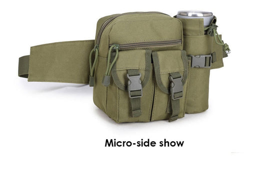 Bolsa Táctica Impermeable para Cintura con Compartimentos para Botellas - Image 30