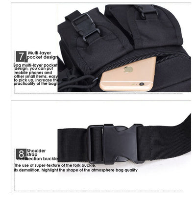 Bolsa Táctica Impermeable para Cintura con Compartimentos para Botellas - Image 37