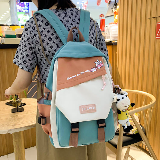 Mochila Escolar Deportiva de Viaje - Tela Oxford Resistente Estilo Coreano - Image 8
